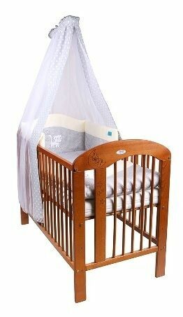 Belisima Baby  6-dílné ložní povlečení Belisima Balón 100/135 béžové porovnat ceny