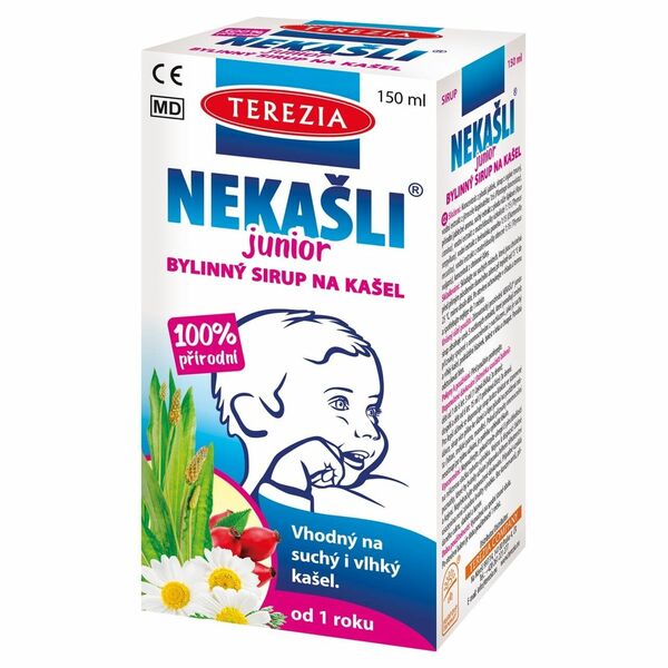 Terezia Nekašli Junior přírodní bylinný sirup 150ml porovnat ceny