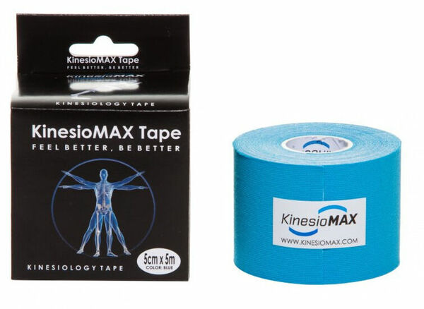 Tejp. KinesioMAX kinesio tape modrá 5cmx5m porovnat ceny