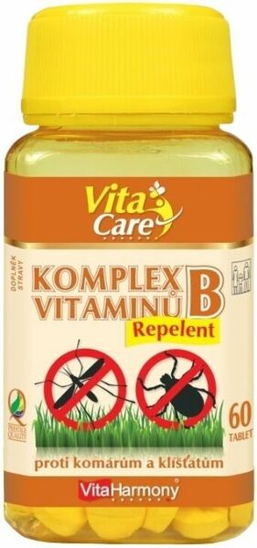 VitaHarmony Komplex vitaminů B Repelent 60 tablet porovnat ceny