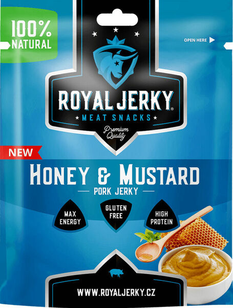 ROYAL JERKY PORK HONEY&MUSTARD 22G porovnat ceny