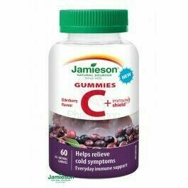 JAMIESON Vitamin C+ Immune Shield Gummies 60 pastilek porovnat ceny