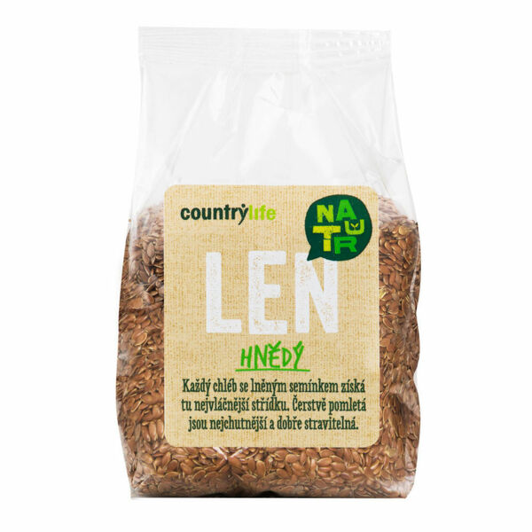COUNTRY LIFE Len hnědý 300 g porovnat ceny