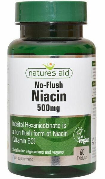 Natures aid  Niacin B3 500mg 60 tablet porovnat ceny