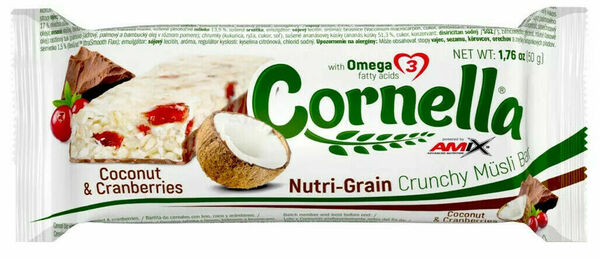 Amix Cornella bar, Kokos-Brusinka 50g porovnat ceny