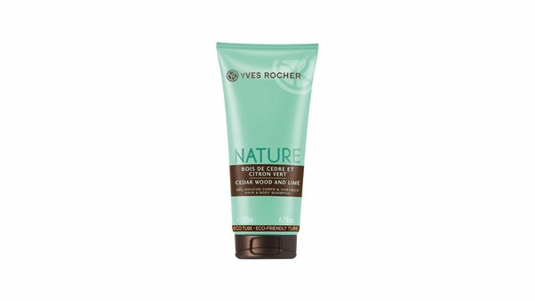 Yves Rocher Sprchový gel na tělo a vlasy Cedrové dřevo & limetka 200ml porovnat ceny