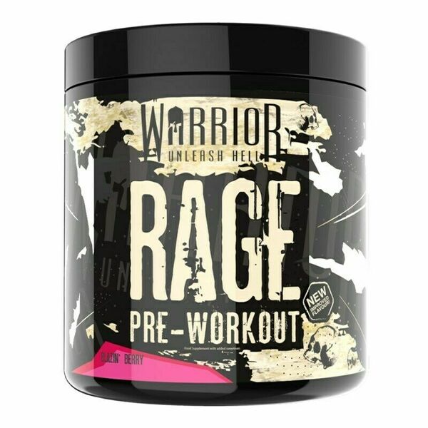 Warrior RAGE Pre-Workout blazin berry 392g porovnat ceny