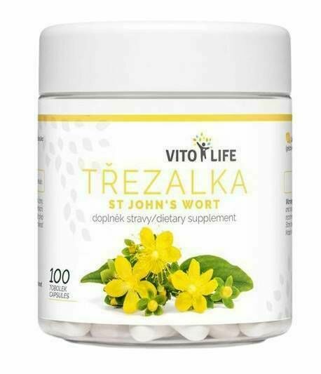 Vito Life Třezalka tečkovaná 100 tobolek porovnat ceny