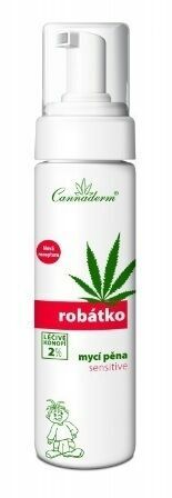 Cannaderm Robátko mycí pěna Sensitive 200ml porovnat ceny