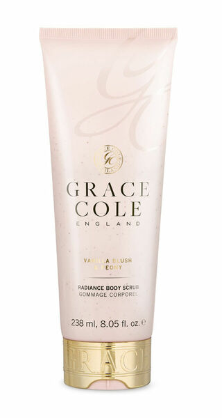 Grace Cole Vanilla Blush & Peony pečující tělový peeling 238 ml porovnat ceny