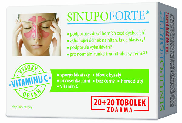 SINUPO Forte 20+20 tobolek porovnat ceny