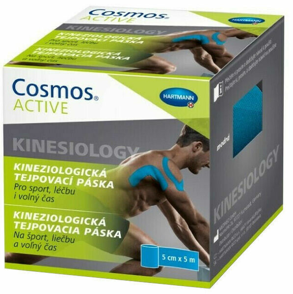 COSMOS Active - Kinezio tejpovací páska modrá 5cmx5m porovnat ceny