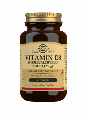 Solgar Vitamín D3 1000IU 90tbl porovnat ceny