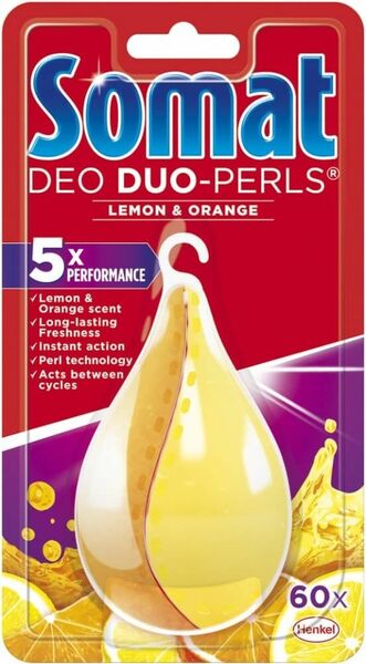 Somat Osvěžovač myčky nádobí Deo Duo-Perls Lemon&Orange 20,5g porovnat ceny