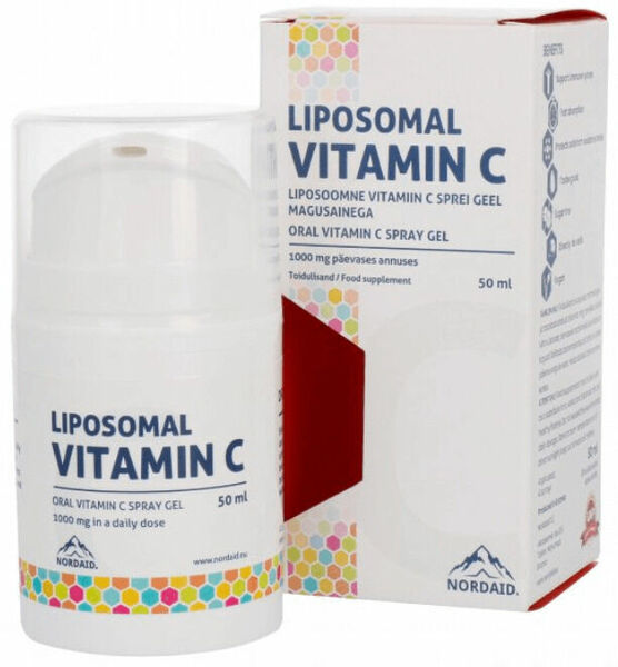 Nordaid Liposomální vitamin C v gelovém spreji 50ml porovnat ceny