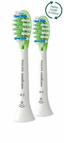 Philips Sonicare W3 Premium White Standardní velikost kartáčku HX9062/17 2ks porovnat ceny