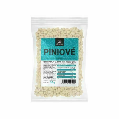 Allnature Piniové oříšky 50 g porovnat ceny