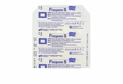 Fixopore S 10 x 20 cm á 1 ks sterilní náplast porovnat ceny