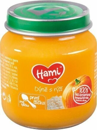 Hami příkrm Dýně s rýží první lžička 125g porovnat ceny