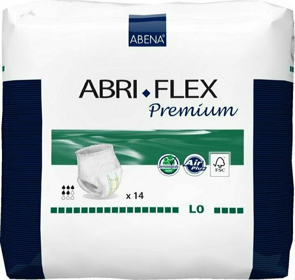Abena  Inkontinenční navlékací kalhotky Abri Flex Premium L0 14 ks porovnat ceny