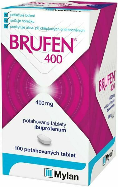 Brufen 400mg 100 tablet porovnat ceny