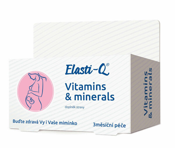 Elasti-Q Vitamins & Minerals s postupným uvolňováním 90 tablet porovnat ceny