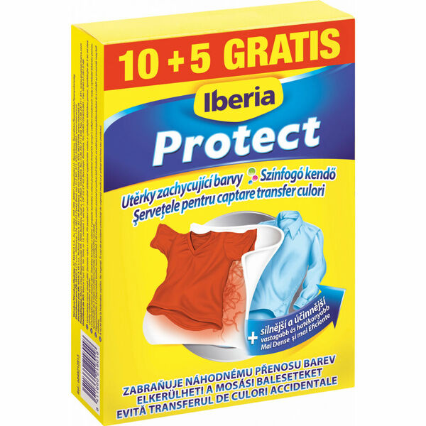 Iberia Protect utěrky zachycující barvy 15ks porovnat ceny