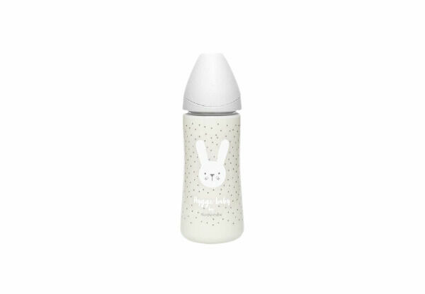 Suavinex Hygge Premium Láhev 360 ml L králík - šedá porovnat ceny