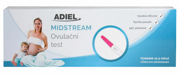 ADIEL Midstream ovulační test 1ks porovnat ceny