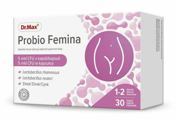 Dr.Max Probio Femina 30 kapslí porovnat ceny