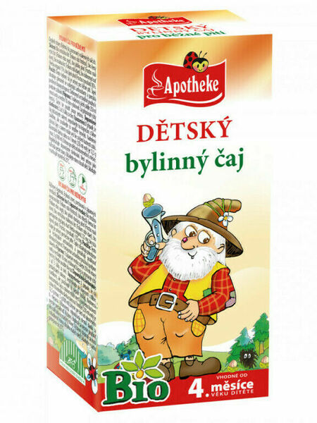 Apotheke Dětský čaj BIO bylinný-běžné pití 20x1.5g porovnat ceny