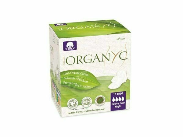 Organyc  Menstruační vložky z biobavlny noční 10ks porovnat ceny