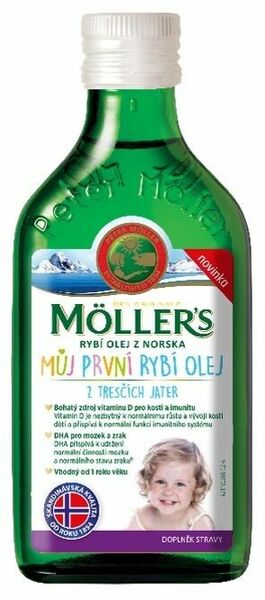 Mollers Omega 3 Můj první rybí olej 250ml porovnat ceny