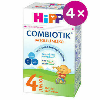 HiPP 4 JUNIOR Combiotik mléko 4x500g porovnat ceny