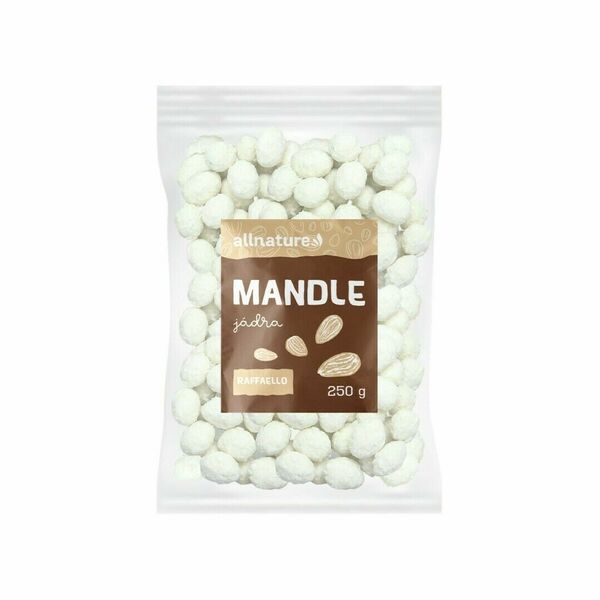 Allnature Mandle Raffaello 250g porovnat ceny