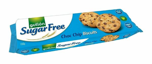 Gullón Choc chip sušenky s kousky čokolády bez cukru, se sladidly 150g porovnat ceny