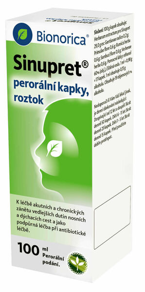 Sinupret perorální kapky roztok 100ml porovnat ceny