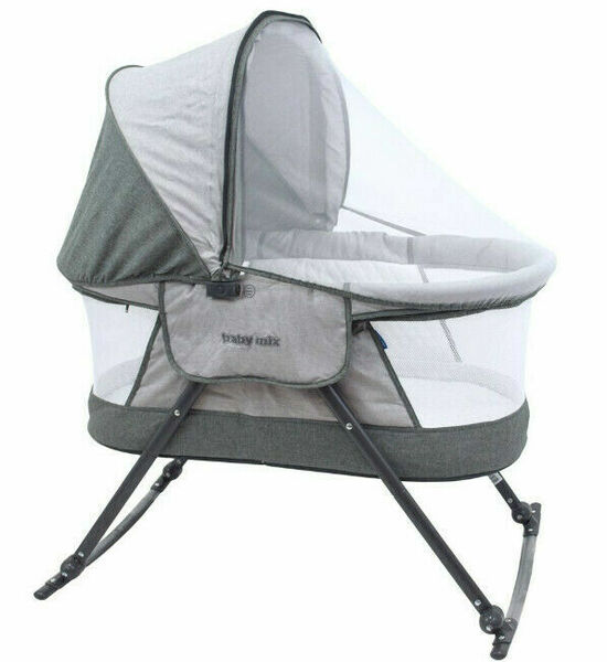 Dětská cestovní kolébka postýlka Baby Mix grey porovnat ceny