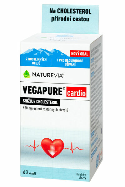 Swiss NatureVia Vegapure cardio 60 kapslí porovnat ceny