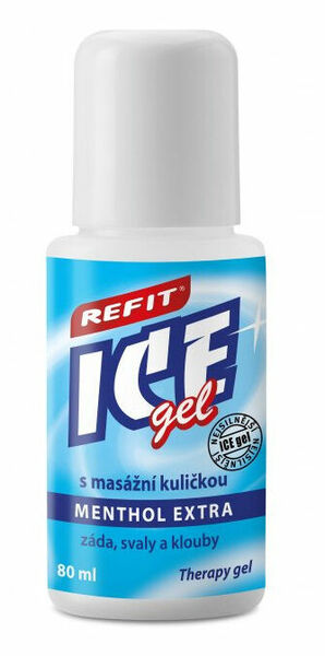 Refit Ice gel roll-on Menthol 2.5% na záda 80ml porovnat ceny