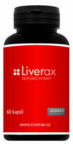 ADVANCE Liverax - detoxikace jater 60 kapslí porovnat ceny