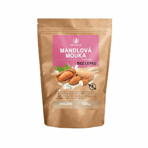 Allnature Mandlová mouka natural 500g porovnat ceny