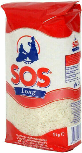SOS Rýže Long dlouhozrnná 1kg porovnat ceny