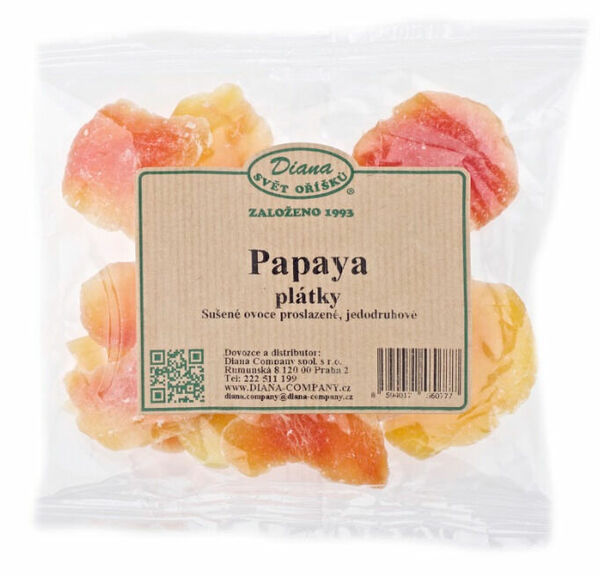 Diana Company Papaya plátky vakuum 1kg porovnat ceny