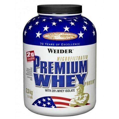 Weider, Premium Whey, 2300 g, Vanilka-Karamel porovnat ceny