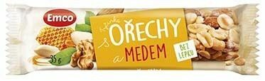 EMCO Tyčinka Ořechy a med 35g porovnat ceny