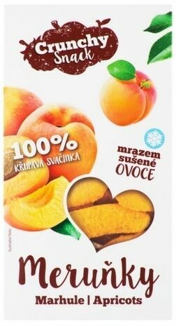 Crunchy snack  ROYAL PHARMA® Meruňky sušené mrazem 15g porovnat ceny