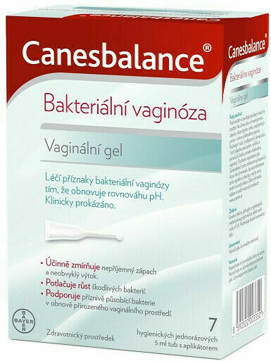 Canesten  Canesbalance Vaginální gel 7x5ml porovnat ceny