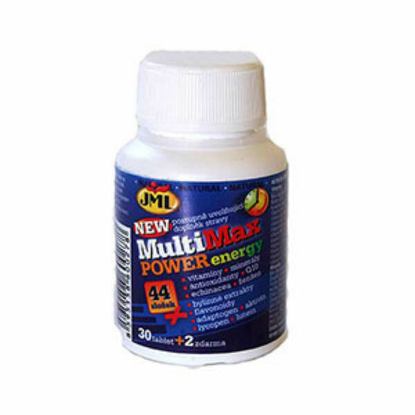 JML MultiMax Power Energy tbl.65 x44složek vitamínu porovnat ceny