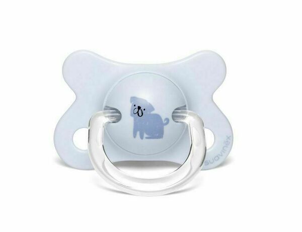 Suavinex Fusion Šidítko latex 2-4m 1 ks modrý pes porovnat ceny